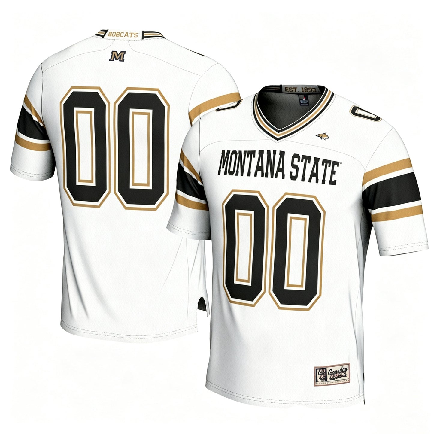 Custom M.State Bobcats GameDay Greats Lightweight Football Fashion Jersey - White Stitched American College Jerseys