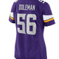 MN.Vikings  #56 Chris Doleman Purple Game Jersey Stitched American Football Jerseys