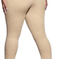 Womens Plus Size Skinny Tapered Pants Comfy Stretch High Waist Ankle Jean