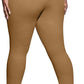 Womens Plus Size Skinny Tapered Pants Comfy Stretch High Waist Ankle Jean