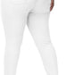 Womens Plus Size Skinny Jeans Stretchy High Waisted Ankle Jean