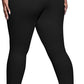 Womens Plus Size Skinny Tapered Pants Comfy Stretch High Waist Ankle Jean