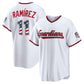Cleveland Guardians #11 Jos¨¦ Ram¨ªrez USA 250 Fourth of July Home Stadium Jersey - White Puhics