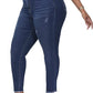 Womens Plus Size Skinny Jeans Stretchy High Waisted Ankle Jean