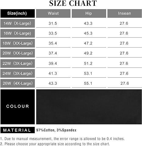Womens Plus Size Skinny Tapered Pants Comfy Stretch High Waist Ankle Jean