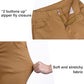 Womens Plus Size Skinny Tapered Pants Comfy Stretch High Waist Ankle Jean