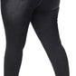 Womens Plus Size Skinny Jeans Stretchy High Waisted Ankle Jean