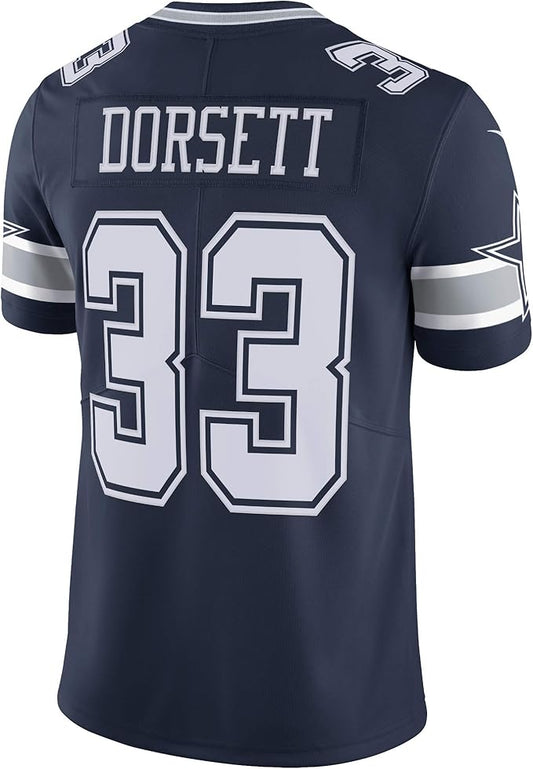 D.Cowboys #33 Tony Dorsett Vapor Limited Jersey - Navy Stitched American Football Jerseys