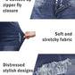 Womens Plus Size Skinny Jeans Stretchy High Waisted Ankle Jean