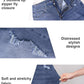 Womens Plus Size Skinny Jeans Stretchy High Waisted Ankle Jean