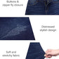 Womens Plus Size Skinny Jeans Stretchy High Waisted Ankle Jean