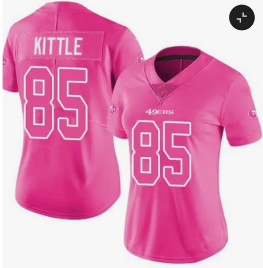 SF.49ers #85 George Kittle New Stitched American Football Jerseys