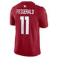 A.Cardinals #11 Larry Fitzgerald Cardinal Vapor F.U.S.E. Stitched Retired Limited Football Jersey
