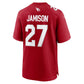 A.Cardinals #27 D'Shawn Jamison Puhics Cardinal Team Game Jersey