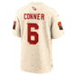 A.Cardinals #6 James Conner 2025 Rivalries Collection Game Jersey - Natural Stitched American Football Jerseys