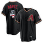 Arizona Diamondbacks #4 Ketel Marte Player Black USA 250 Fourth of July Game Home Stitched Baseball Jersey