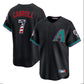 Arizona Diamondbacks #7 Corbin Carroll Player Black USA 250 Fourth of July Home Game Stitched Baseball Jersey