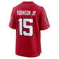 A.Falcons #15 Brian Robinson Jr. Red Team Game Football Jersey