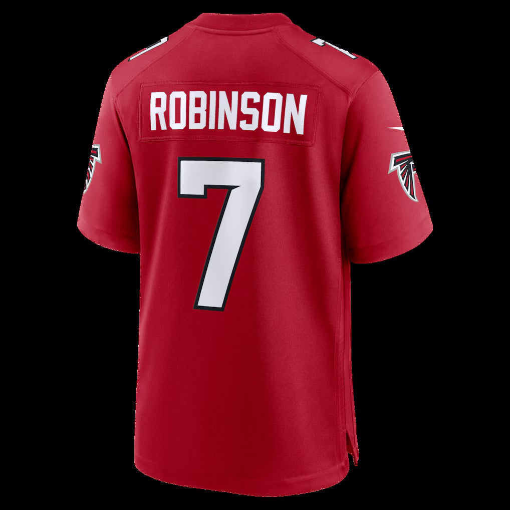 A.Falcons #7 Bijan Robinson Red Game Stitched American Football Jerseys