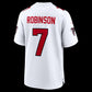 A.Falcons #7 Bijan Robinson White Game Stitched American Football Jerseys
