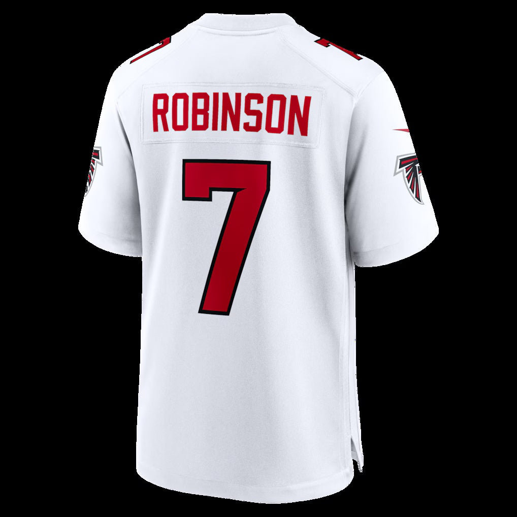 A.Falcons #7 Bijan Robinson White Game Stitched American Football Jerseys
