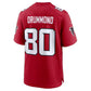 A.Falcons #80 Dylan Drummond Red Team Game Football Jersey