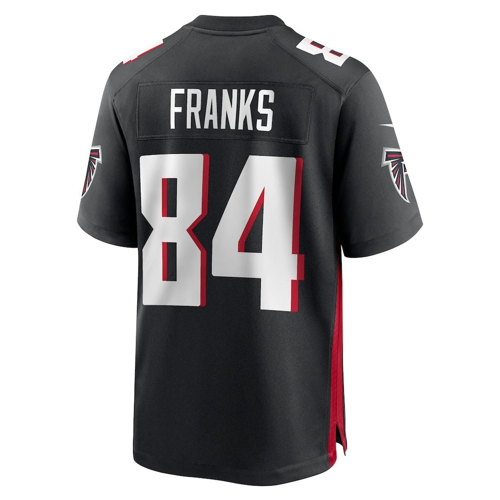 A.Falcons #84 Feleipe Franks Black Team Game Stitched American Football Jerseys