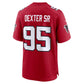 A.Falcons #95 Gervon Dexter Sr. Red Team Game Football Jersey