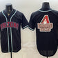 Arizona Diamondbacks Team Big Logo 2026 Fashion Replica Black Out Stitched Jersey