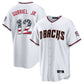Arizona Diamondbacks #12 Lourdes Gurriel Jr Player White USA 250 Fourth of July Home Game Stitched Baseball Jersey