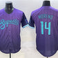Arizona Diamondbacks #14 Gabriel Moreno Purple 2025 City Connect Limited Stitched Baseball Jersey
