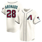 Arizona Diamondbacks #28 Nolan Arenado Cream Home Limited Baseball Jersey