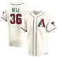 Arizona Diamondbacks #36 Josh Bell Home Limited Player Jersey – Cream Stitched Baseball Jersey