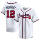 Atlanta Braves #12 Sean Murphy Alternate Limited Player Jersey - White Baseball Jerseys