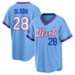 Atlanta Braves #28 Matt Olson Powder Blue 2026 City Connect Stadium Stitched Baseball Jersey