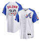 Atlanta Braves #30 Drake Baldwin Player White USA 250 Fourth Of July City Connect Home Game Stitched Baseball Jersey