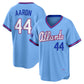Atlanta Braves #44 Hank Aaron Powder Blue 2026 City Connect Stadium Stitched Baseball Jersey