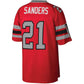 A.Falcons #21 Deion Sanders Mitchell & Ness Legacy Replica Jersey - Red Stitched American Football Jerseys