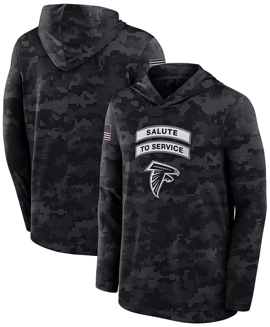A.Falcons 2026 Salute To Service Club Pullover Hoodie Cheap sale Birthday and Christmas gifts Stitched American Football Jersey