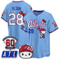 Atlanta Braves #28 Matt Olson Powder Blue Puhics Meow KT 2026 Vapor Limited All Stitched Jersey