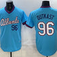 Atlanta Braves #96 OutKast Powder Blue 2026 City Connect Stadium Stitched Jersey