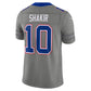 B.Bills #10 Khalil Shakir Gray Nickel City Vapor F.U.S.E. Stitched Limited Football Jersey