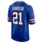 B.Bills #21 Davison Igbinosun Royal Team Game Stitched Football American Jersey