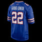 B.Bills #22 Chauncey Gardner-Johnson Royal Team Game Football Stitched American Jerseys