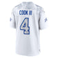 B.Bills #4 James Cook III 2025 Rivalries Collection Game Jersey - White Football Stitched American Jerseys