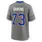 B.Bills #73 Dion Dawkins Gray Nickel City Game Football Jersey
