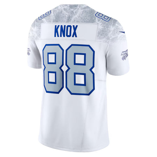 B.Bills #88 Dawson Knox 2025 Rivalries Collection Limited Jersey - White Football Stitched American Jerseys