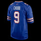 B.Bills #9 Bradley Chubb Royal Team Game Football Stitched American Jerseys