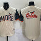 Baltimore Orioles Team Big Logo Natural 2026 City Connect Stadium Stitched Jersey