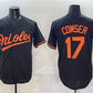 Baltimore Orioles #17 Colton Cowser Black Cool Base Stitched Baseball Jersey